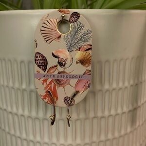 Anthropologie French Dispatch Earring and Pouch. NWT